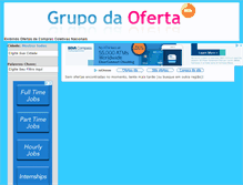 Tablet Screenshot of grupodaoferta.com.br